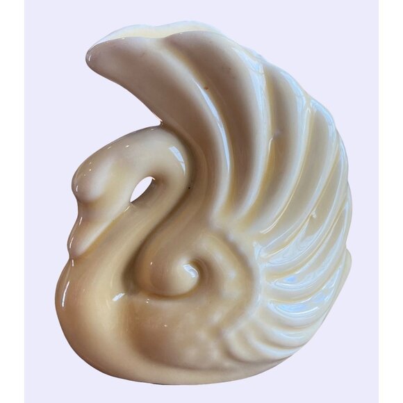 Vintage FAPCO Swan Planter Vase Art Unmarked - Picture 2 of 8